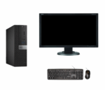 Dell 3040 SFF, Procesor i3-6100, 8 GB RAM, SSD 128 GB 2.5, Windows 11 Pro, Calculator Refurbished + Monitor 23 Inch