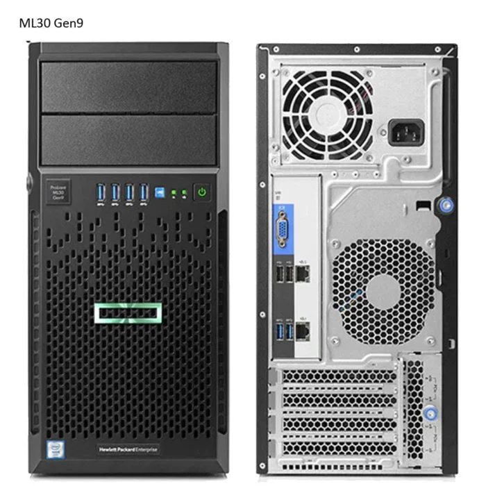 Server HP HP Proliant ML30 G9 TWR X-SR XEON E3-1220 V5 - imagine 3