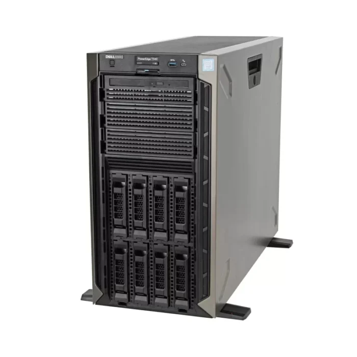 Dell PowerEdge T330 Tower, 1 x Intel Quad Core Xeon E3-1230 V5, 8 GB RAM DDR4 - imagine 1