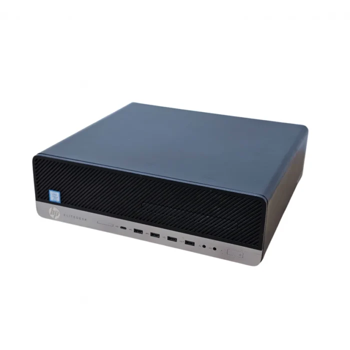 Unitate PC Refurbished, HP ELITEDESK 800 G5 SFF, Procesor I5 9500, Memorie RAM 8 GB, SSD 256 GB NVME, Windows 11 Pro, DVD/RW - imagine 1