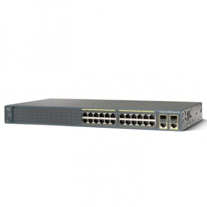 Switch Refurbished Cisco Catalyst WS-C2960+24TC-S 24x 10/100 Ports 2 x SFP - imagine 1