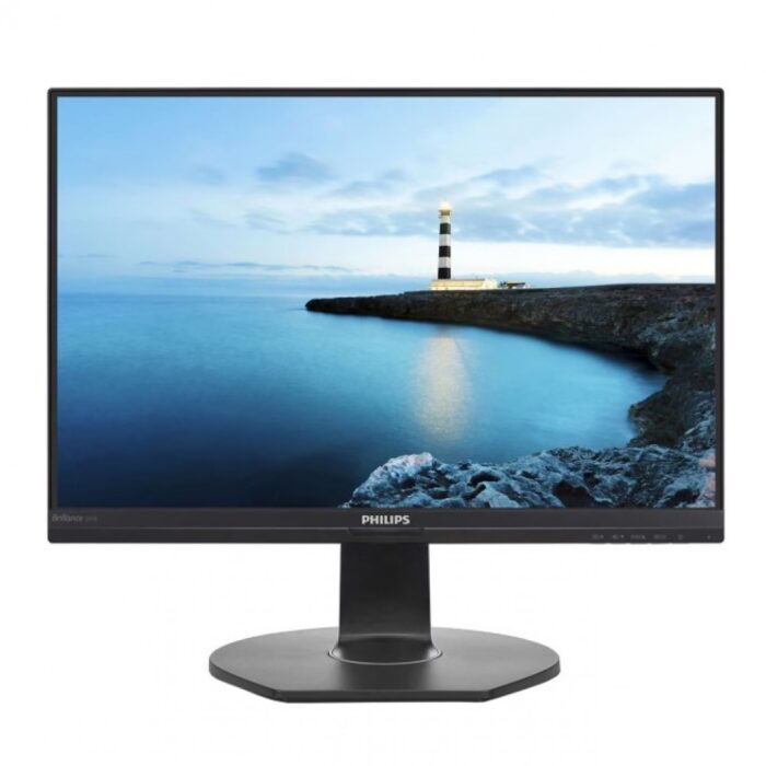 Monitor Refurbished Monitor Refurbished, PHILIPS 241B7QUB, LED, Diagonala 24 inch, Stand Nou Universal, Webcam - imagine 1
