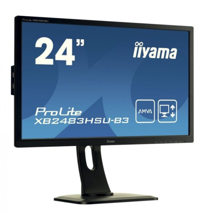Monitor Refurbished, IIyama ProLite XB2483HSU-B3, LED, Diagonala 24 inch - imagine 1