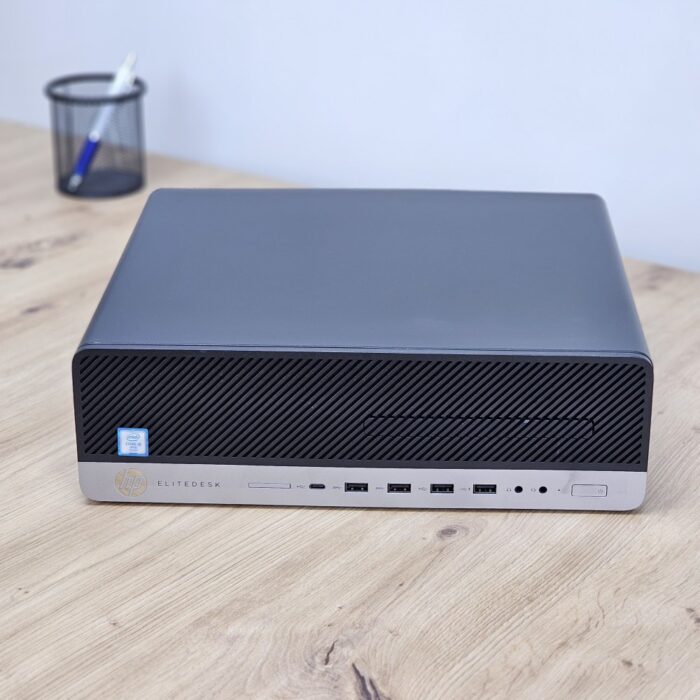 Unitate PC Second Hand, HP ELITEDESK 800 G3 SFF, Procesor I5 6500, Memorie RAM 8 GB, SSD 256 GB, Windows 10 Pro, DVD/RW - imagine 2