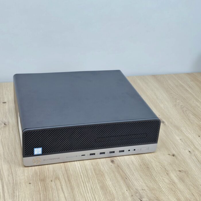 Unitate PC Refurbished, HP ELITEDESK 800 G3 SFF, Procesor I7 7700, Memorie RAM 8 GB, SSD 256 GB NVME, Windows 10 Pro - imagine 3