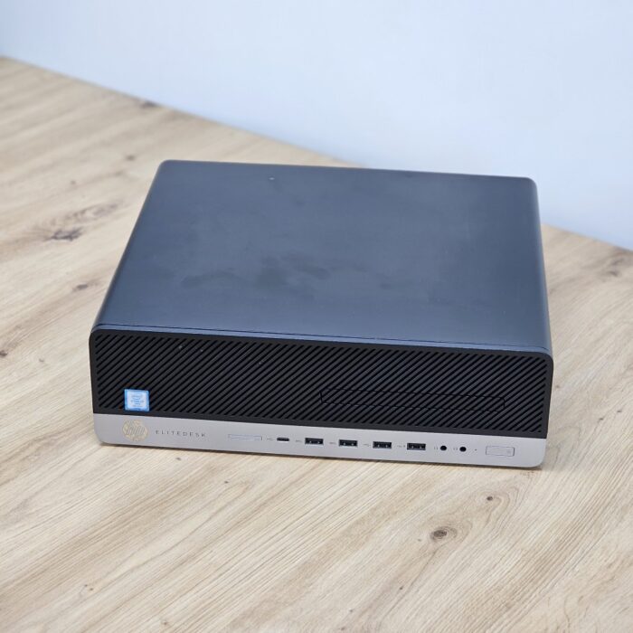 Unitate PC Refurbished, HP ELITEDESK 800 G3 SFF, Procesor I7 7700, Memorie RAM 8 GB, SSD 256 GB, Windows 10 Pro - imagine 3