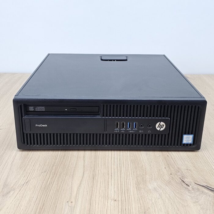 Unitate PC Second Hand, HP PRODESK 600 G2 SFF, Procesor I3 6320, Memorie RAM 8 GB, SSD 128 GB NOU, Windows 10 Pro - imagine 2