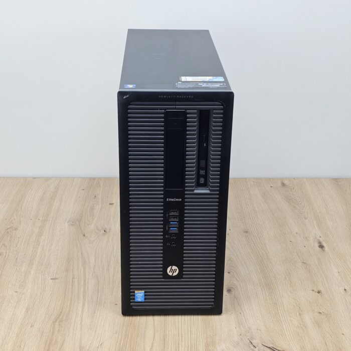 Unitate PC Second Hand, HP ELITEDESK 800 G1 TOWER, Procesor I5 4590, Memorie RAM 8 GB, SSD 128 GB NOU, DVD-RW - imagine 2