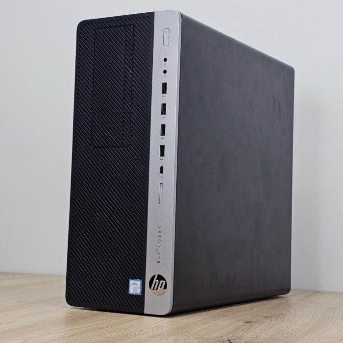 Unitate PC Second Hand, HP ELITEDESK 800 G3 TOWER, Procesor I5 6500, Memorie RAM 8 GB, SSD 256 GB NVME, Windows 10 Pro, DVD/RW - imagine 3