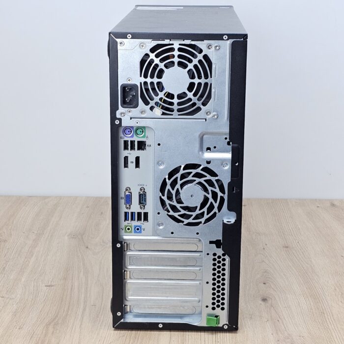 Unitate PC Refurbished, HP ELITEDESK 800 G1 TOWER, Procesor I7 4770, Memorie RAM 8 GB, SSD 128 GB NOU, DVD/RW - imagine 3