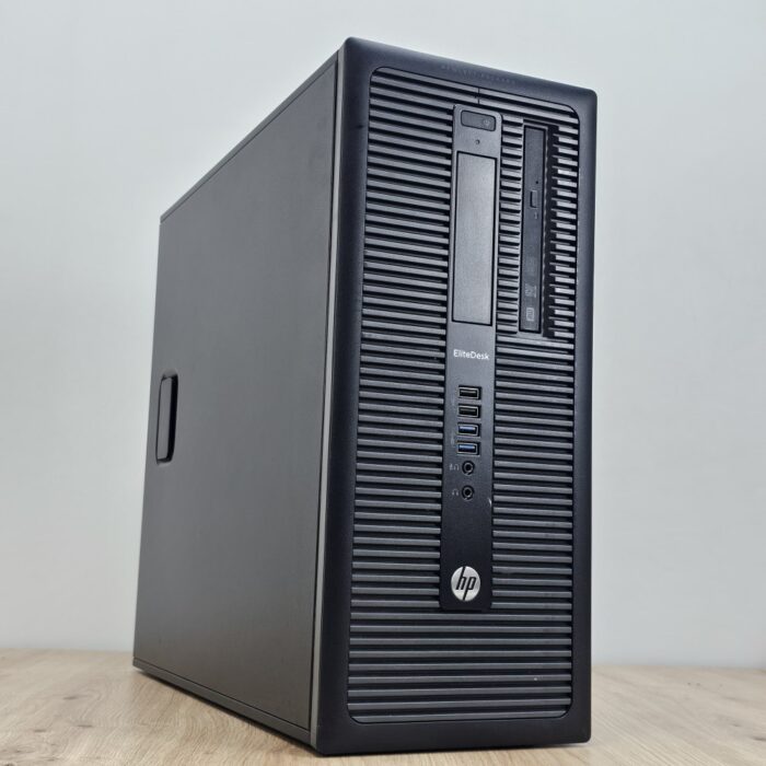 Unitate PC Refurbished, HP ELITEDESK 800 G1 TOWER, Procesor I7 4770, Memorie RAM 8 GB, SSD 256 GB, DVD/RW - imagine 2