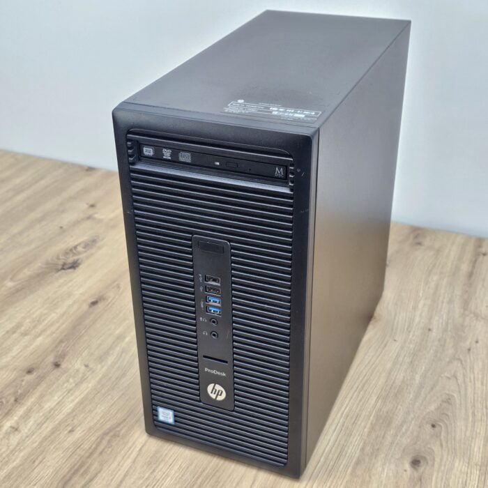 Unitate PC Refurbished, HP PRODESK 600 G2 TOWER, Procesor I7 6700, Memorie RAM 8 GB, SSD 128 GB, Windows 10 Pro, DVD/RW - imagine 2