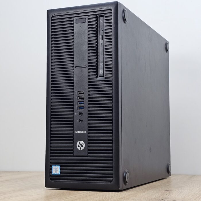 Unitate PC Refurbished, HP ELITEDESK 800 G2 TOWER, Procesor I5 6500, Memorie RAM 8 GB, SSD 128GB, Windows 10 Pro, DVD/RW - imagine 2
