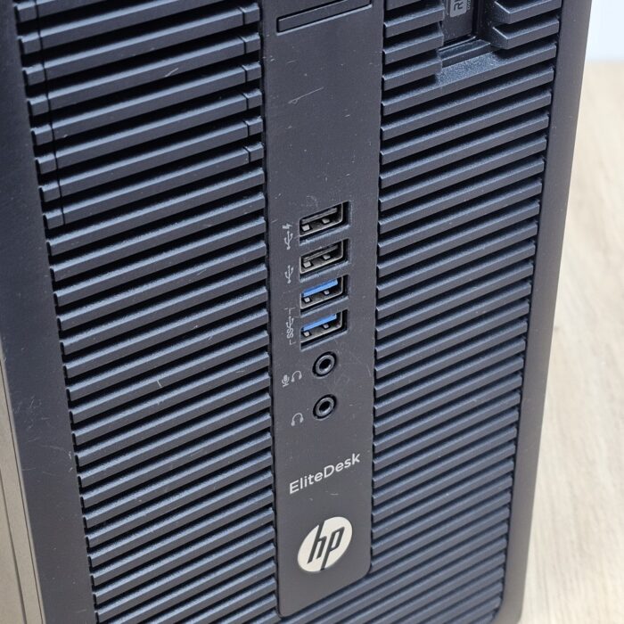 Unitate PC Second Hand, HP ELITEDESK 800 G2 TOWER, Procesor I5 6500, Memorie RAM 8 GB, SSD 128 GB NOU, DVD/RW - imagine 3