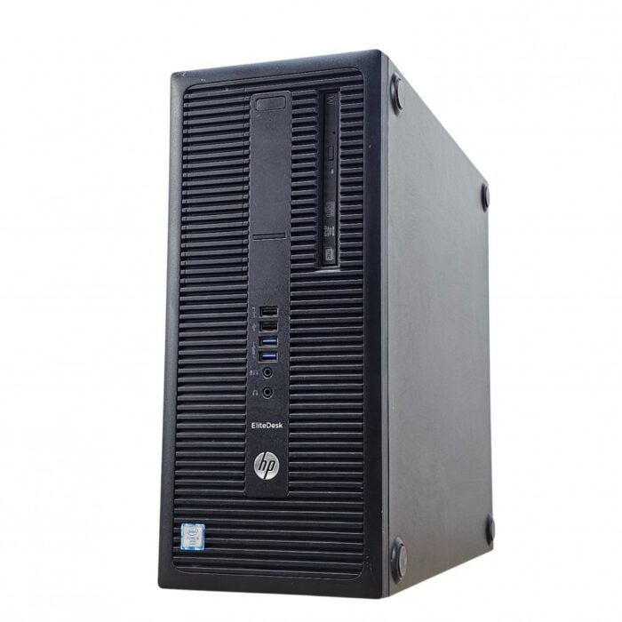 Unitate PC Second Hand Unitate PC Refurbished, HP ELITEDESK 800 G2 TOWER, Procesor I7 6700, Memorie RAM 8 GB, SSD 128 GB NOU, Windows 10 Pro, DVD-RW - imagine 1