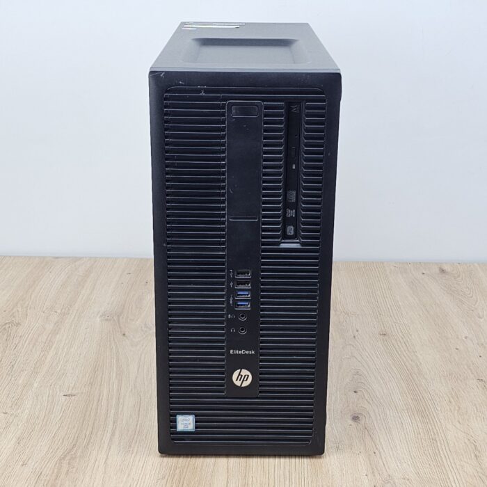 Unitate PC Second Hand, HP ELITEDESK 800 G2 TOWER, Procesor I5 6500, Memorie RAM 8 GB, SSD 128 GB NOU, Windows 10 Pro, DVD-RW - imagine 3