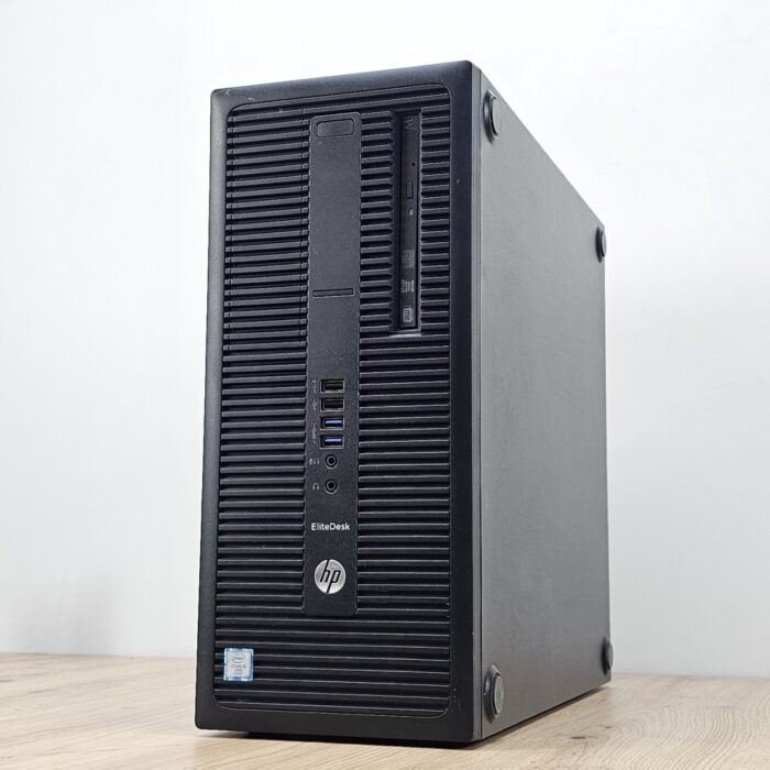 Unitate PC Refurbished, HP ELITEDESK 800 G2 TOWER, Procesor I7 6700, Memorie RAM 8 GB, SSD 128 GB NOU, Windows 10 Pro, DVD-RW - imagine 2