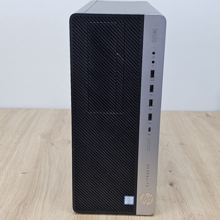Unitate PC Refurbished, HP ELITEDESK 800 G3 TOWER, Procesor I7 6700, Memorie RAM 8 GB, SSD 256 GB NVME NOU, Windows 10 Pro, DVD-RW - imagine 3