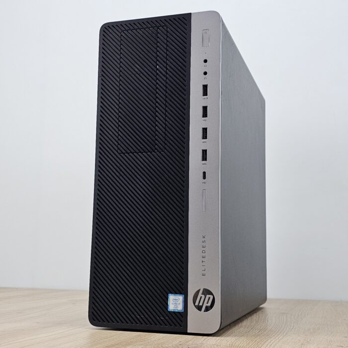 Unitate PC Refurbished, HP ELITEDESK 800 G3 TOWER, Procesor I7 7700, Memorie RAM 8 GB, SSD 256 GB NVME NOU, Windows 10 Pro - imagine 2