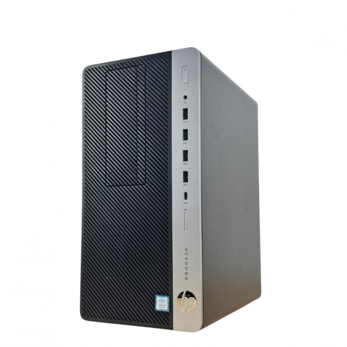 Unitate PC Refurbished Unitate PC Refurbished, HP PRODESK 600 G4 TOWER, Procesor I3 8100, Memorie RAM 8 GB, SSD 256GB NVME, Windows 11 Pro, DVD-RW - imagine 1