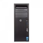 Unitate PC Second Hand, HP Z420 TOWER Workstation, Procesor XEON E5 1620, Memorie RAM 8 GB, SSD 128 GB NOU, Placa video Nvidia NVS 310, DVD-ROM