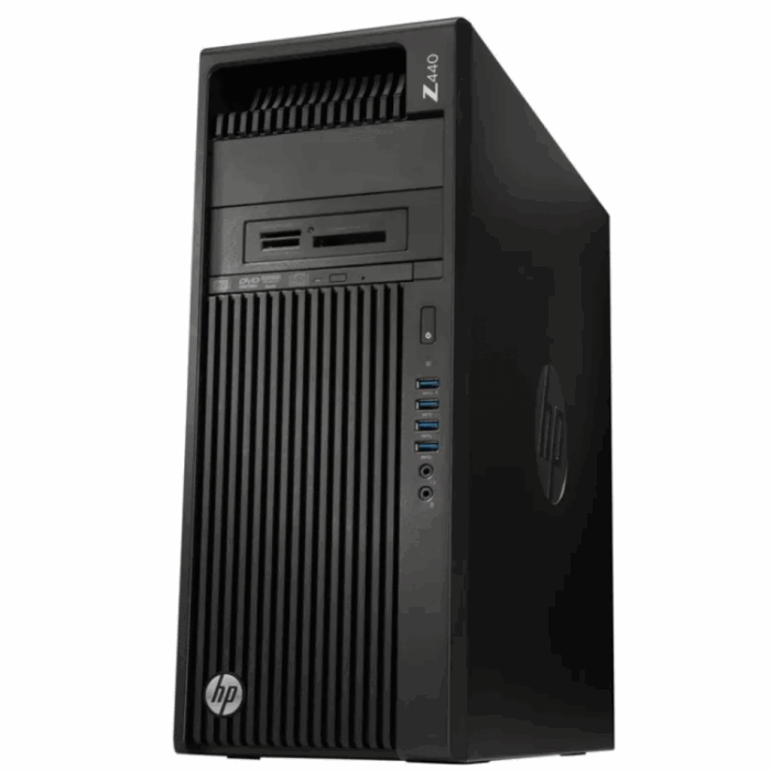 Unitate PC Refurbished, HP Z440 WORKSTATION TOWER, Procesor XEON E5 1620 V3, Memorie RAM 8 GB, SSD 128 GB, Placa video Nvidia Quadro K620, DVD/RW - imagine 2