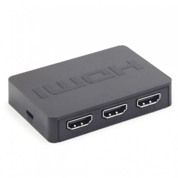 SWITCH video GEMBIRD, switch 3 device la 1 Monitor, conector 1:SWITCH video GEMBIRD, switch 3 device la 1 Monitor, conector 1:HDMI (M) x 3; conector 2: HDMI (M) - imagine 2