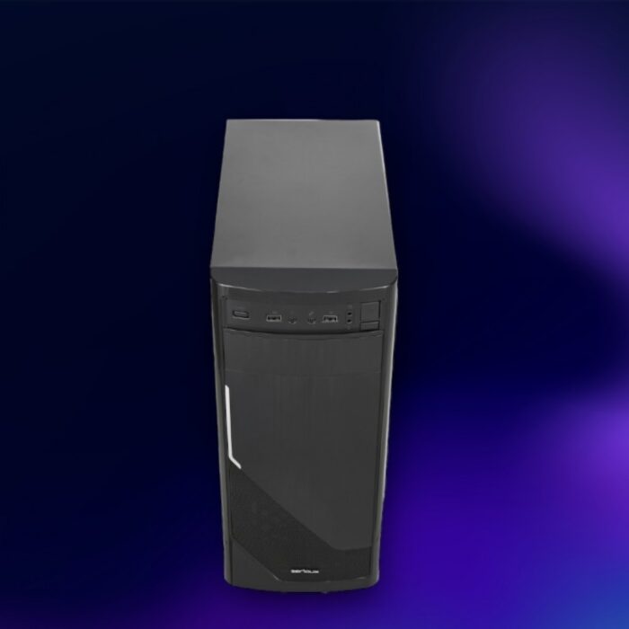 Unitate PC desktop, MaxiPower457, Intel Core I5, 3.20 Ghz, RAM 8GB DDR3, 256SSD, Nou, Black-D, Windows - imagine 2