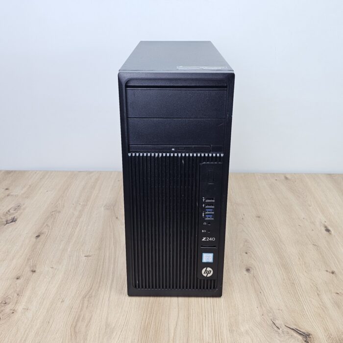 Unitate PC Refurbished, HP Z240 WORKSTATION TOWER, Procesor I7 6700, Memorie RAM 16 GB, SSD 480 GB, Windows 10 Pro, DVD/RW - imagine 2