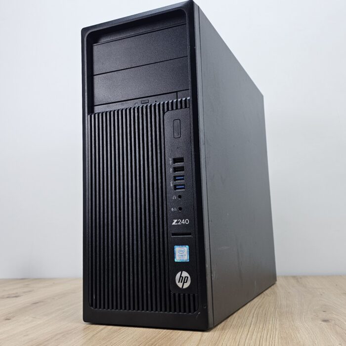 Unitate PC Refurbished, HP Z240 WORKSTATION TOWER, Procesor I7 6700, Memorie RAM 16 GB, SSD 480 GB, Windows 10 Pro, DVD/RW - imagine 3
