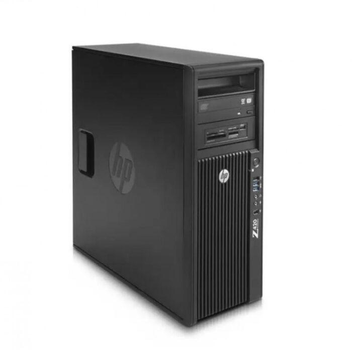 Unitate PC Second Hand Unitate PC Second Hand, HP Z420 WORKSTATION TOWER, Procesor XEON E5 1620 V2, Memorie RAM 8 GB, SSD 256 GB SATA NOU, DVD-ROM - imagine 1