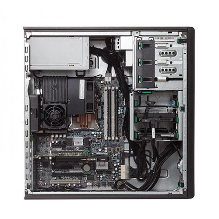 Unitate PC Refurbished, HP Z420 WORKSTATION TOWER, Procesor XEON E5 1620 V2, Memorie RAM 8 GB, SSD 256 GB NOU, Placa video Nvidia Quadro FX 1800, DVD-ROM - imagine 3
