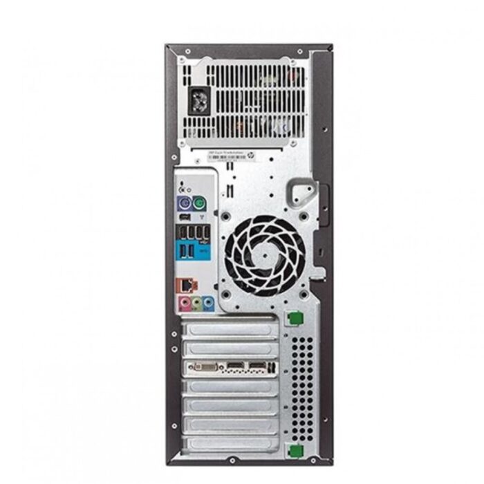 Unitate PC Refurbished, HP Z420 WORKSTATION TOWER, Procesor XEON E5 1620 V2, Memorie RAM 8 GB, SSD 256 GB NOU, Placa video Nvidia Quadro FX 1800, DVD-ROM - imagine 2