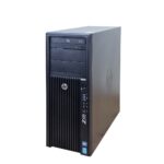 Unitate PC Second Hand, HP Z420 TOWER Workstation, Procesor XEON E5 1620, Memorie RAM 8 GB, SSD 128 GB NOU, Placa video Nvidia NVS 310, DVD-ROM