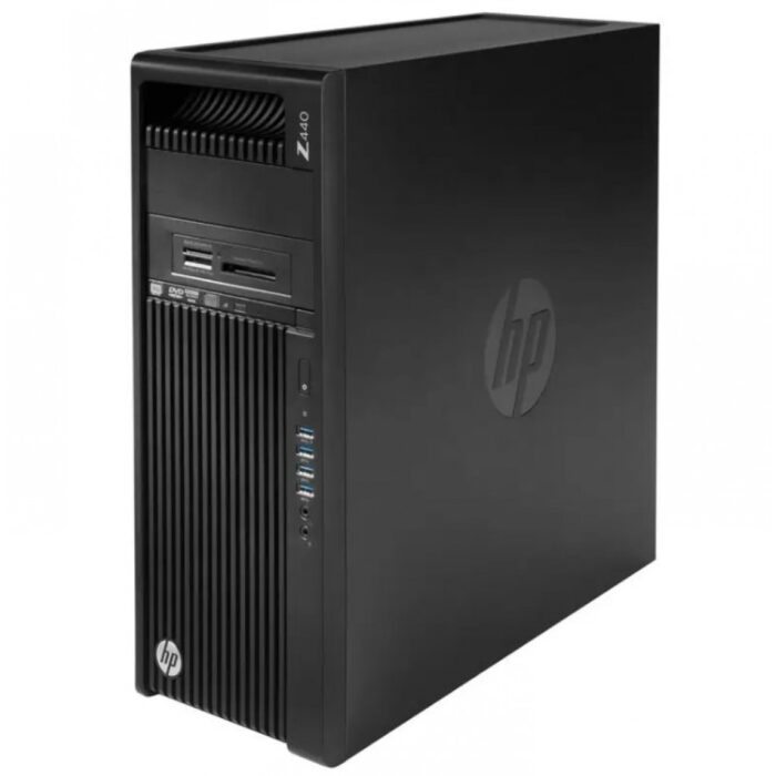 Unitate PC Refurbished, HP Z440 TOWER Workstation, Procesor XEON E5 1620 V3, Memorie RAM 16 GB, SSD 256 GB NOU, Windows 10 Pro, Placa video Nvidia Quadro K2200, DVD-ROM - imagine 1