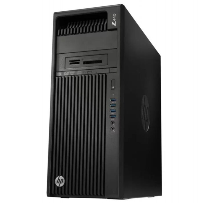 Unitate PC Refurbished, HP Z440 WORKSTATION, Procesor XEON E5 1620 V3, Memorie RAM 16 GB, SSD 256GB, Placa Video Nvidia Quadro K2200, DVD/RW - imagine 3