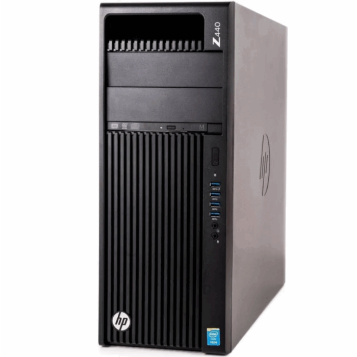 Unitate PC Refurbished Unitate PC Refurbished, HP Z440 WORKSTATION TOWER, Procesor XEON E5 1650 V3, Memorie RAM 16 GB, SSD 256 GB, Windows 10 Pro, Placa video Nvidia Geforce GT 710, DVD/RW - imagine 1