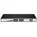 Switch Smart Managed Refurbished D-Link DGS-1210-16, 16 Porturi Gigabit 10/100/1000 Mbps, 4 Porturi SFP - imagine 2