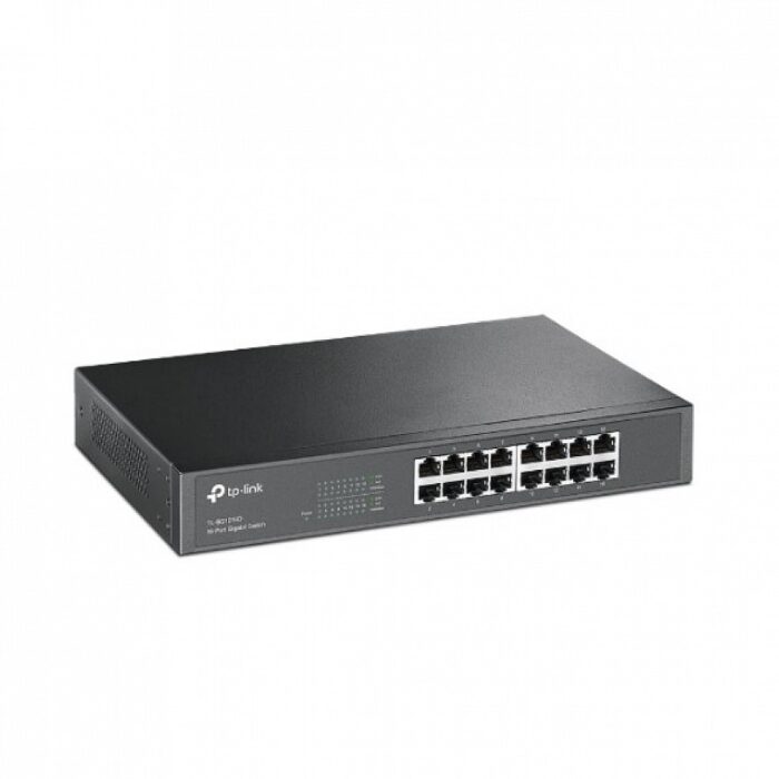 Switch Refurbished TP-Link TL-SG1016D, 16 Porturi Gigabit 10/100/1000 Mbps, Tehnologie Green Ethernet - imagine 2
