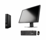 Dell 3080 Micro, i5-10500T, 8 GB RAM, 256 SSD M.2, Windows 11 Pro, Calculator Refurbished + Monitor 24” Full HD