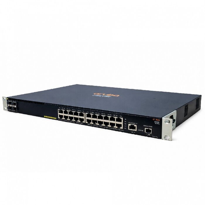 Switch Refurbished, HP Aruba 2930F JL261A 24 x 10/100/1000 POE+, 4 x SFP 1000, Stare Buna - imagine 1
