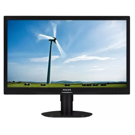 Monitor 24” inch, LED PHILIPS 241S4L, 1920 x 1080, LED, Full HD, VGA, DVI, Refurbished