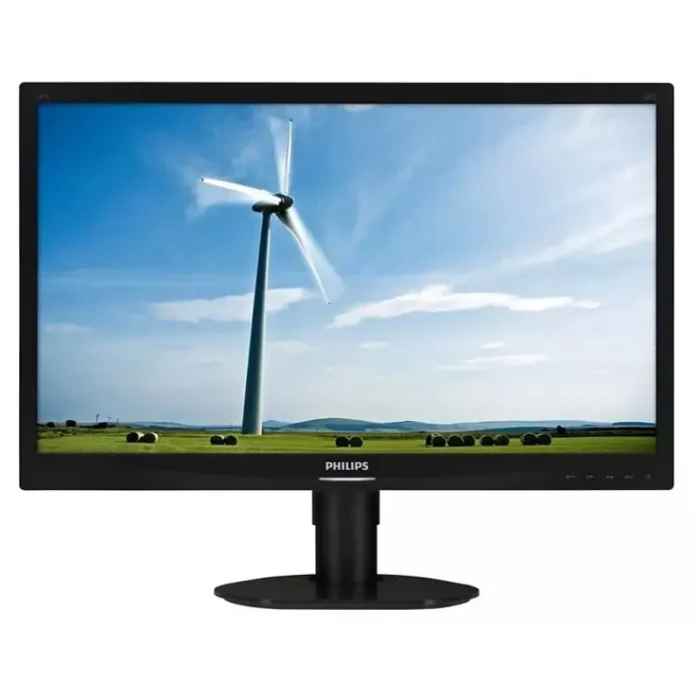 Monitor 24” inch, LED PHILIPS 241S4L, 1920 x 1080, LED, Full HD, VGA, DVI, Refurbished - imagine 1