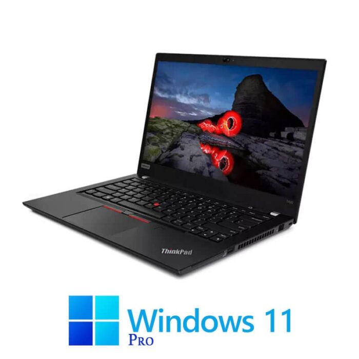 Laptopuri Lenovo T490, Quad Core i5-8365U, 16GB DDR4, SSD, FHD IPS, Win 11 Pro - imagine 1