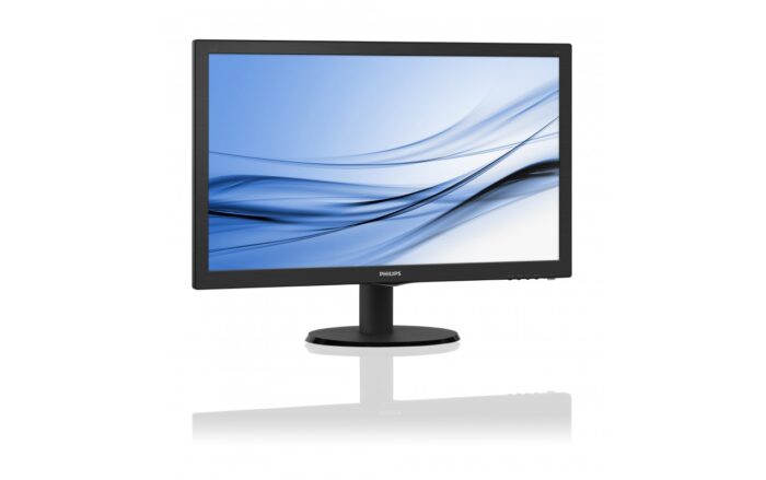 Monitor LED Philips 223V5LHSB2 21.5'' inch, Full HD, Negru, Refurbished - imagine 2